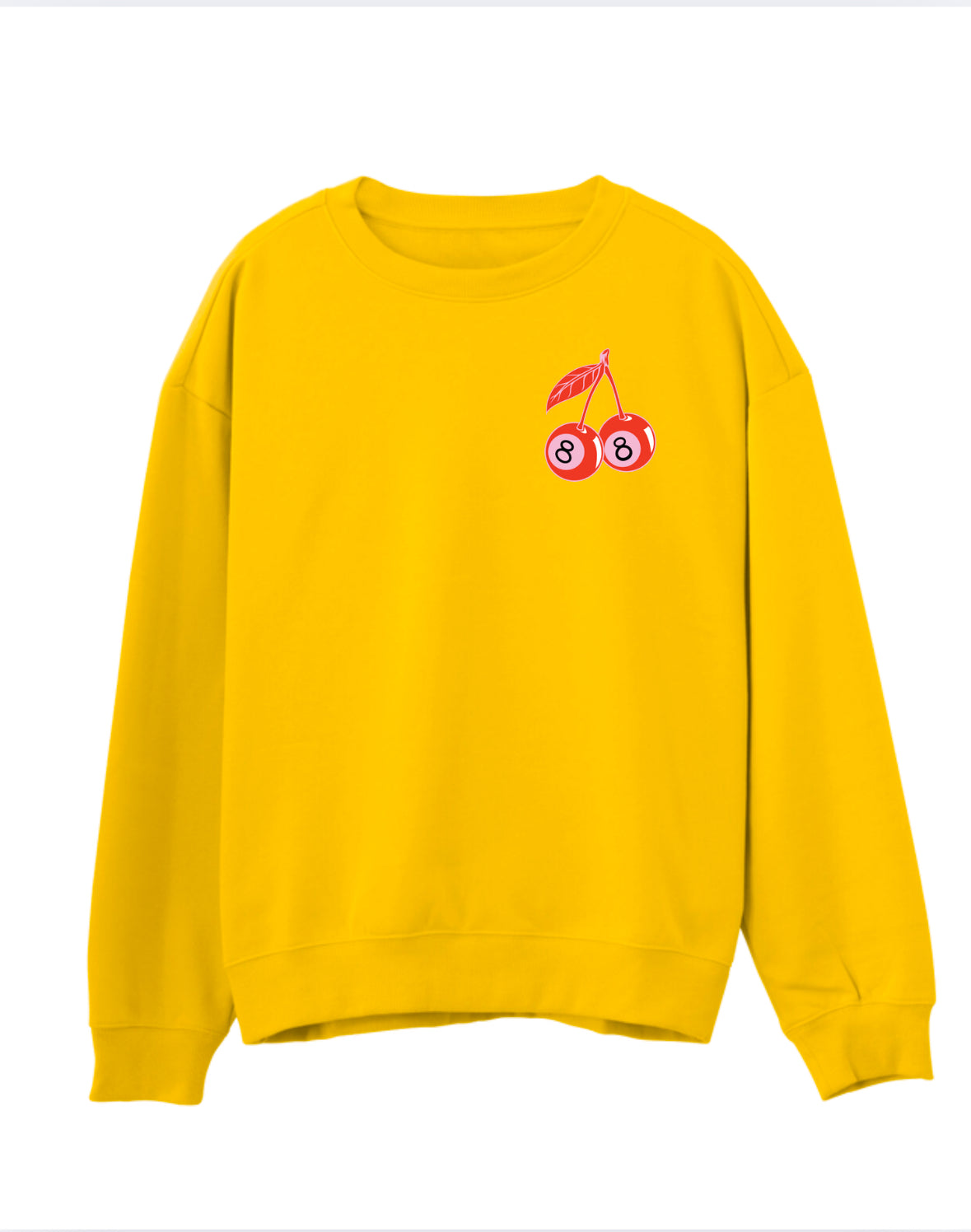 Cherry Bomb - Yellow Crew (Size: S-XXXL)