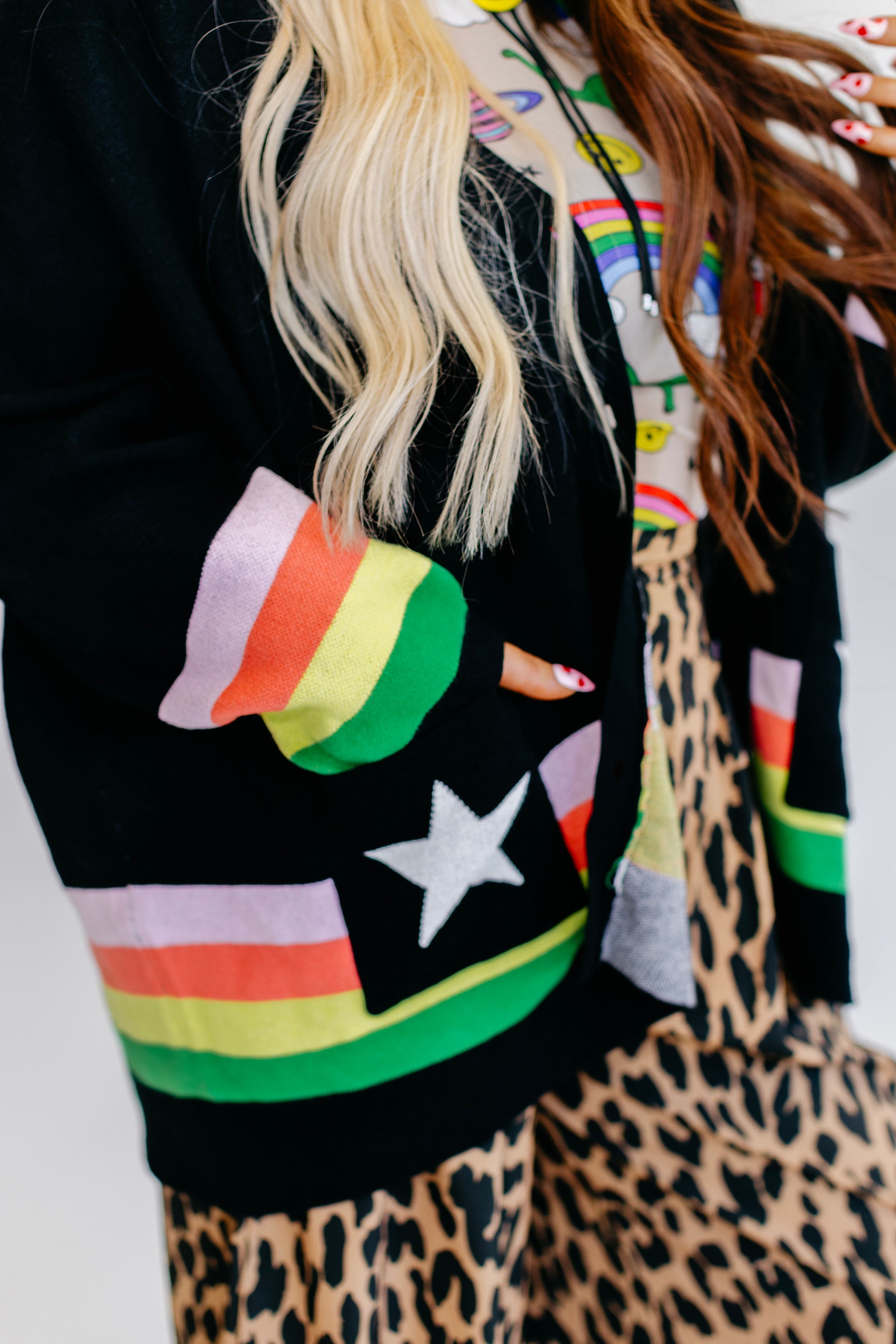 PRE-ORDER: ships by 8/12** Black Saturn Return Cardigan