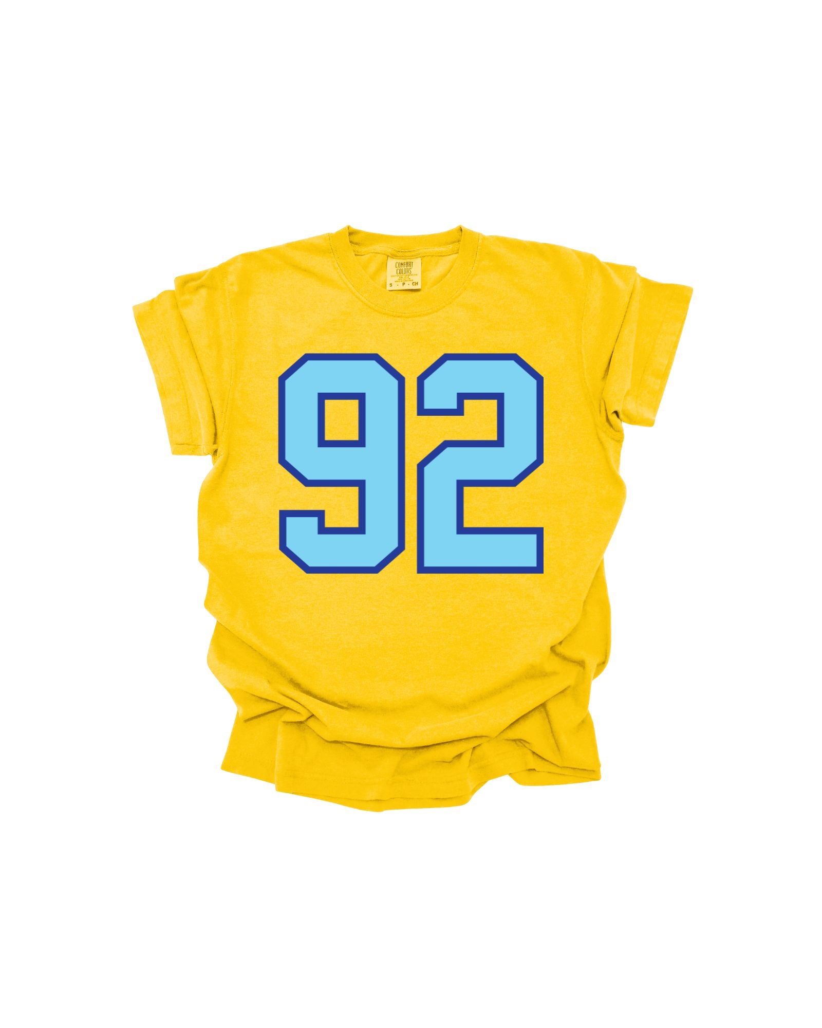 It's Not That Serious - Sunshine Yellow Graphic Tee (Front + Back)