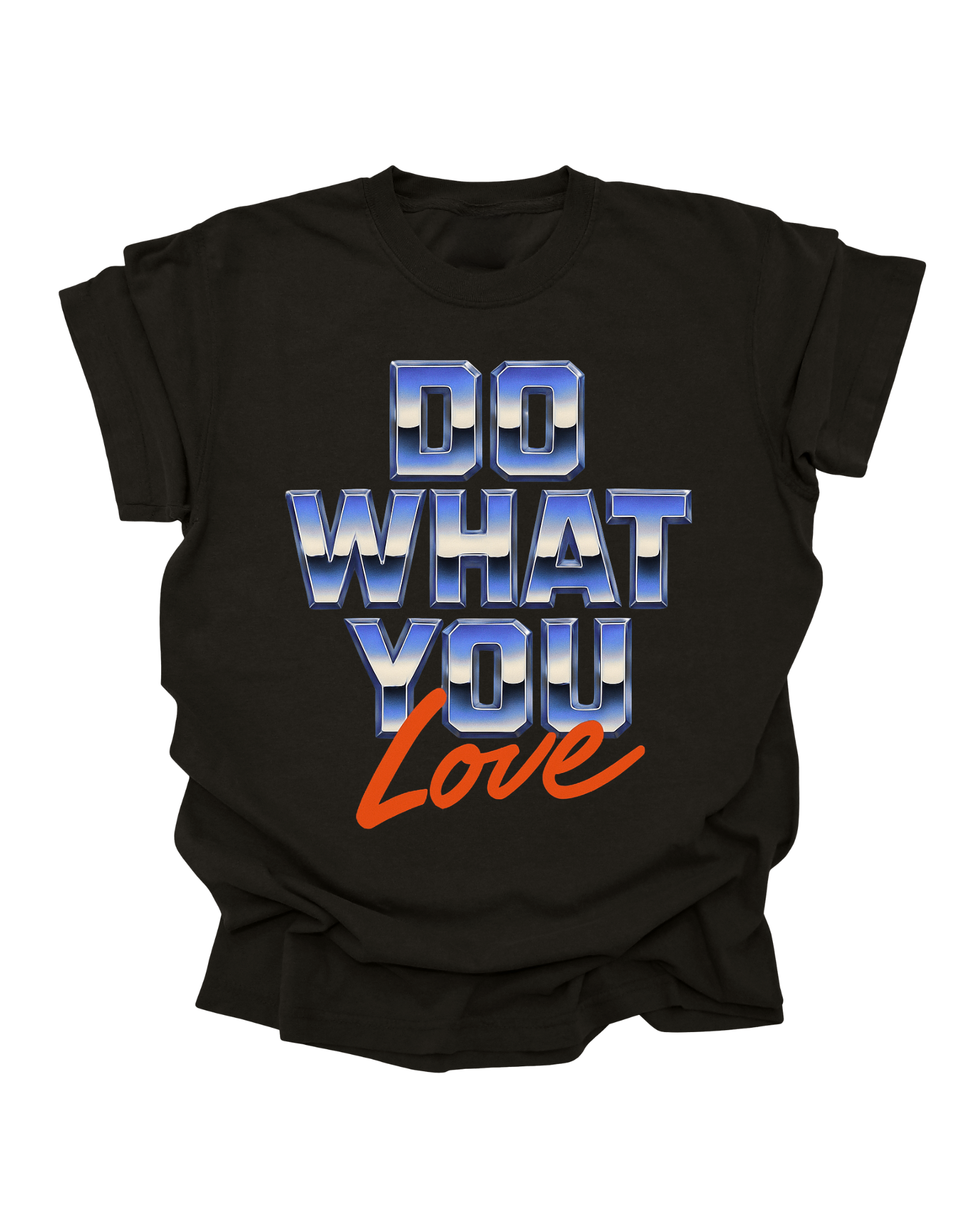 Do What You Love - Black Graphic Tee