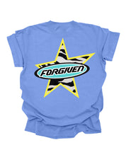 Forgiven - Flo Blue Graphic Tee (Front + Back)
