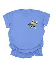 Forgiven - Flo Blue Graphic Tee (Front + Back)