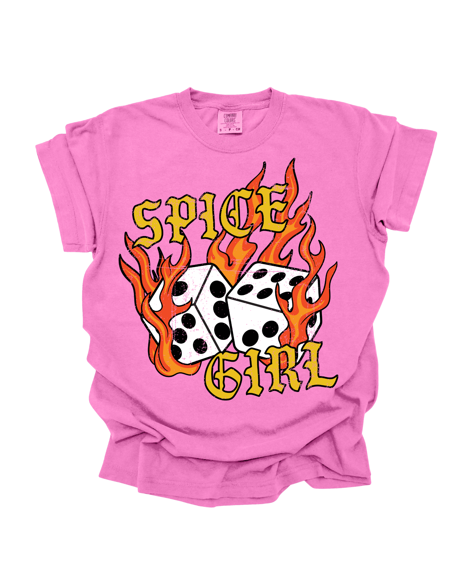 Spice Girl - Pink Tee (Size: S-XXXL)