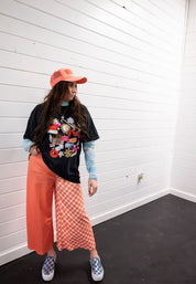 Half & Half Emyave™ Original Pants - ORANGE + PEACH (Size: S-XXXL)