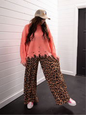 Leopard Luxe Emyave™ Original Trousers (size: S-XXXL)