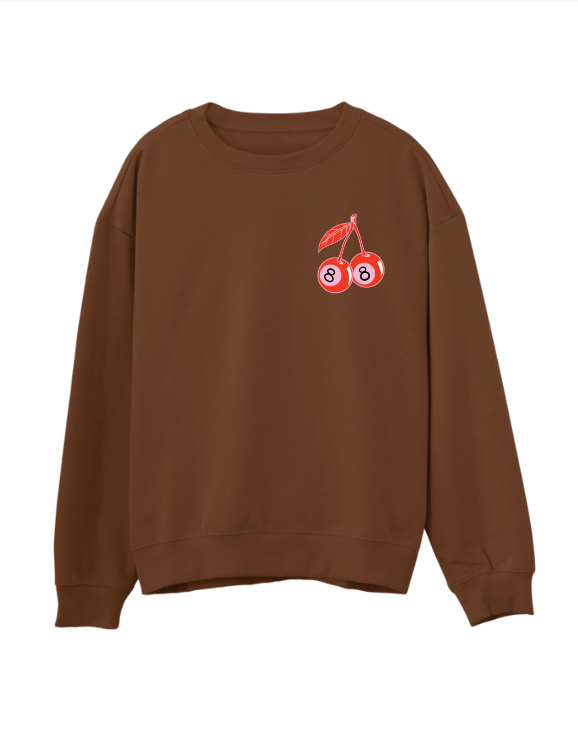 Wish Me Luck - Brown Crew (Size: S-XXXL)