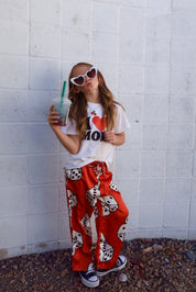 High Stakes Red Dice Trousers - Kid Ave