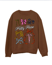 Pretty Please - Brown Crew (Size: S-XXXL)