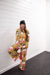 We Come in Peace Plissé Set **RESTOCKED**