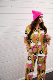 We Come in Peace Plissé Set **RESTOCKED**