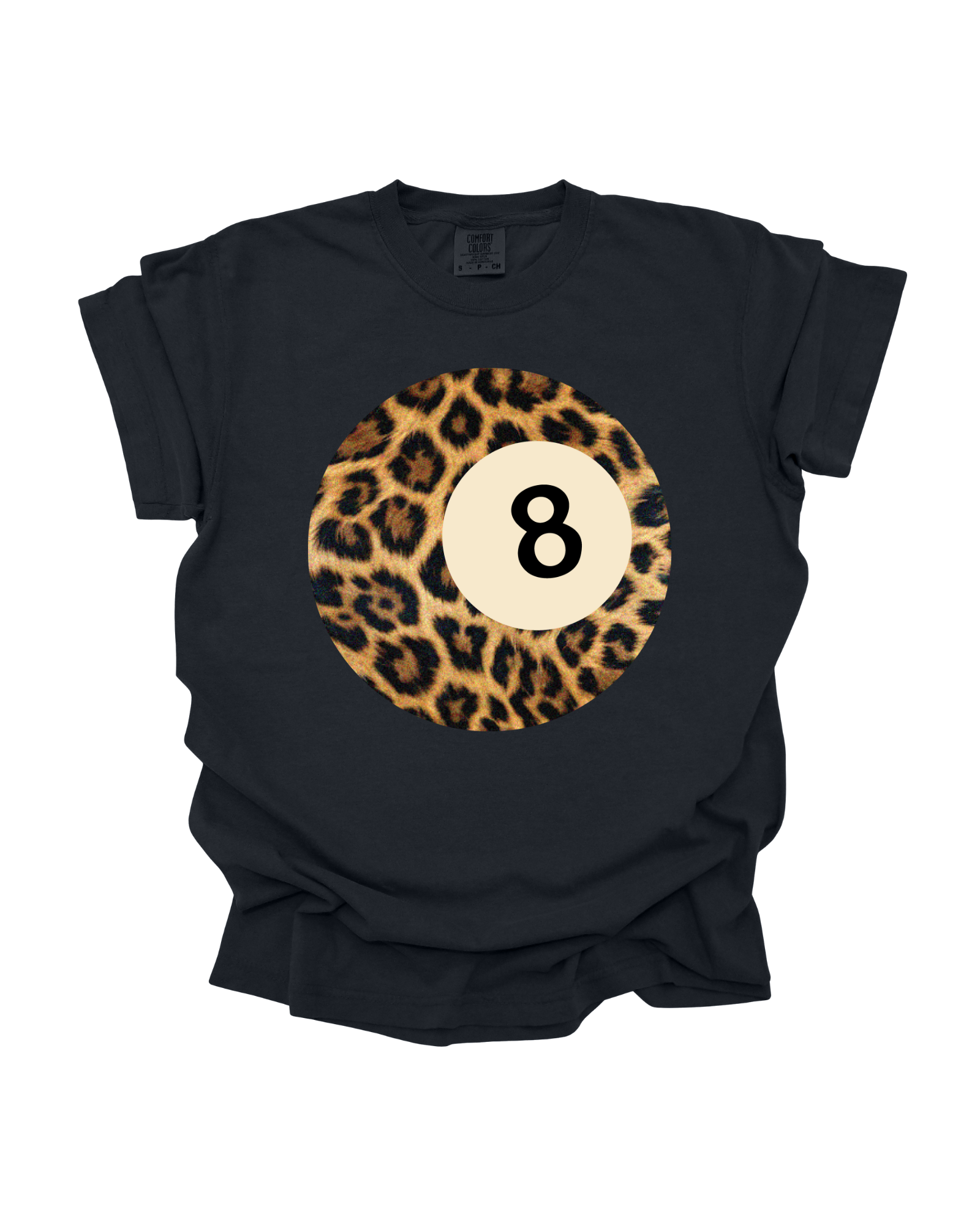 Fierce 8 Ball - Black Tee (Size: S-XXXL)