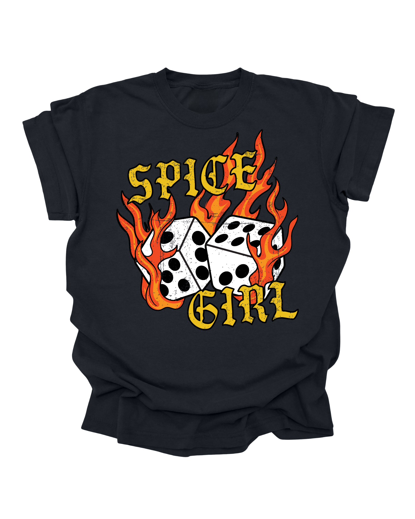 Spice Girl - Black Graphic Tee