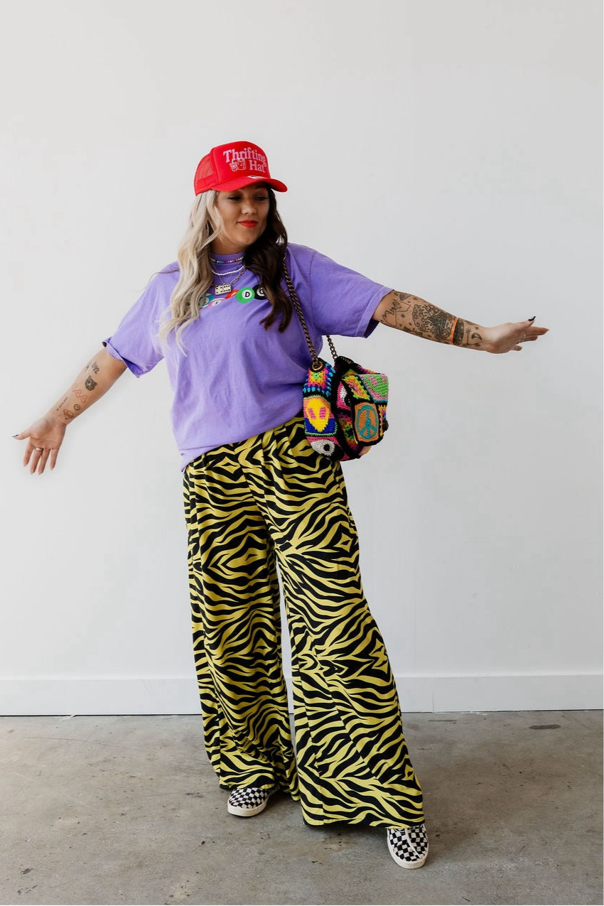 Zebra Luxe Trousers **RESTOCKED**