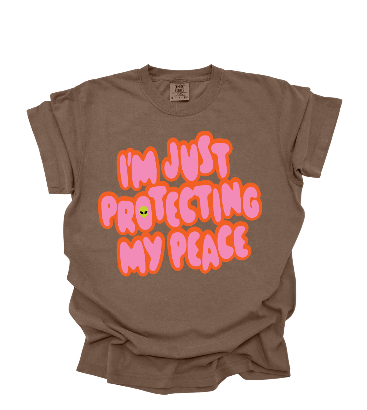 Protecting My Peace - Espresso Tee (Size: S-XXXL)