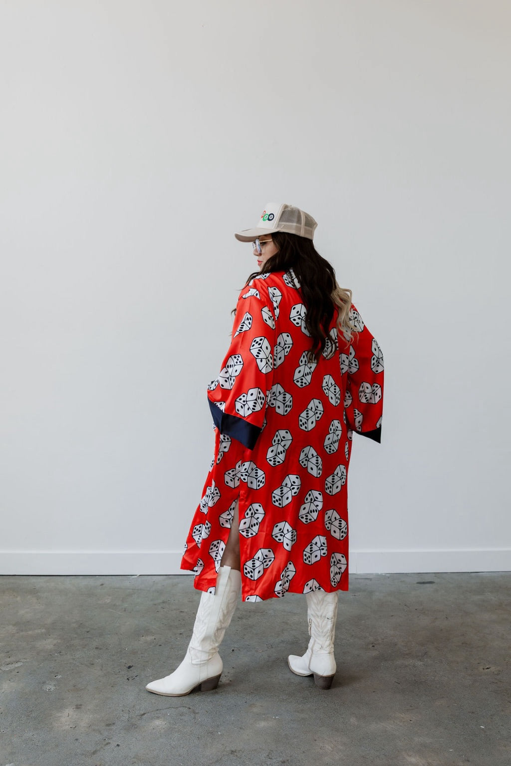 High Stakes Red Dice Kimono